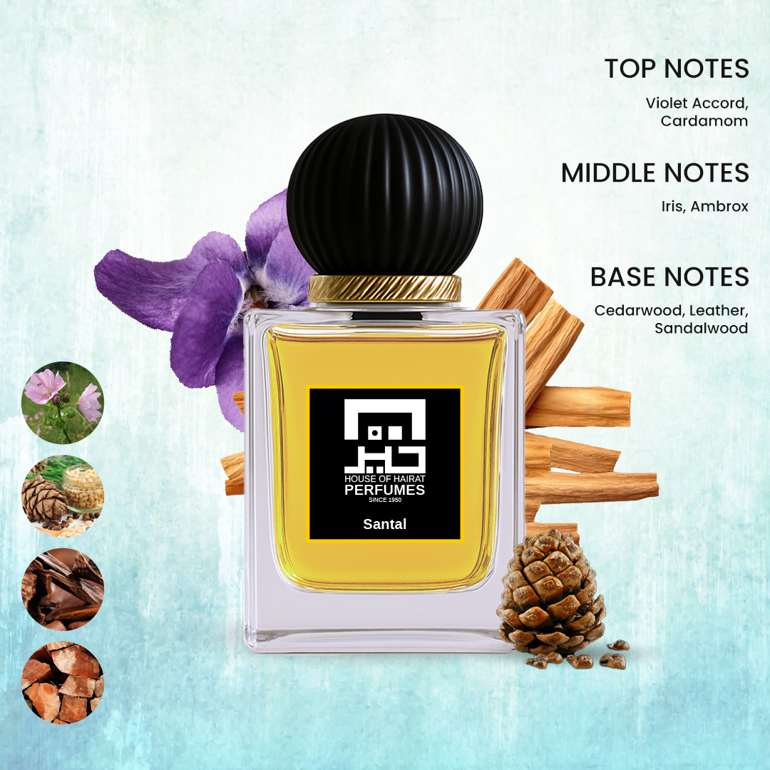 SANTAL | FRENCH LUXURY PERFUMES | EDP SPRAY FOR UNISEX